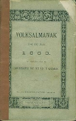  - Volksalmanak voor het jaar 1883. 