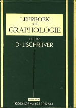 J. Schrijver. - LEERBOEK DER GRAPHOLOGIE. 