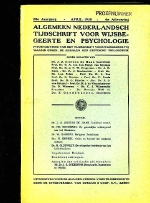 Brugmans, Banning, Krekel e.v.a. - Algemeen Nederlandsch Tijdschrift voor Wijsbegeerte en Psychologie  28e Jaargang-April 1935-4e aflevering
