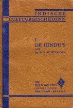 Stutterheim, Dr. W.F. - Leerboek der Indische cultuurgeschiedenis.  Deel 1: De Hindu's.