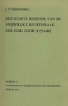 J.P. Vredenberg. - Het oudste register van de vrijwillige rechtspraak der stad Goor (1333-1408). 