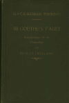 G. J. P. J. Bolland / P. C. E. Meerum Terwogt. - Bij Goethe's Faust : Aanteekeningen uit een Faustcollege [Leergang 1918 - 1919]. 