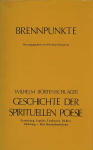 W. Bortenschlager / H. Kuprian [Hrsg.]. - Geschichte der spirituellen Poesie - Entstehung / Aspekte / Tendenzen / Dichter / Dichtung - Eine Bestandsaufname. 