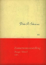 Scheen, Pieter A. - Zomertentoonstelling Haagse School / 1971  Pieter A. Scheen